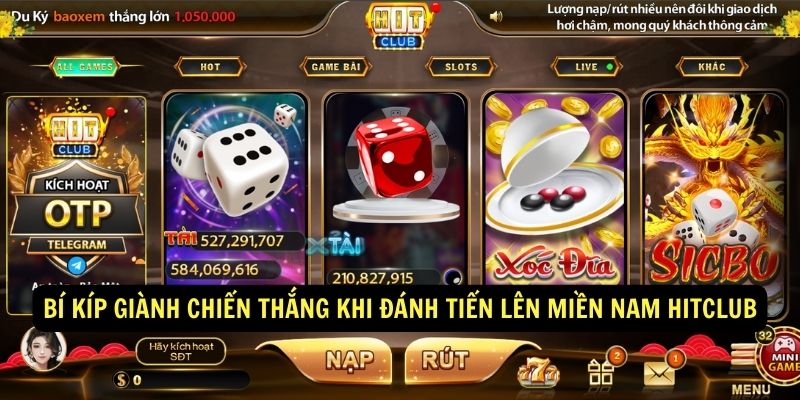 Bí kíp giành chiến thắng khi đánh Tiến lên miền Nam Hitclub Bí kíp giành chiến thắng khi đánh Tiến lên miền Nam Hitclub