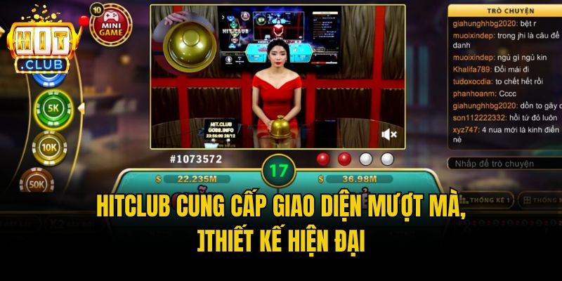 giao dien hitclub Hitclub cung cấp giao diện mượt mà, thiết kế hiện đại